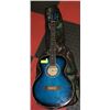 Image 1 : MADERA GUITAR BLUE WITH BAG CASE