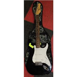 ROBSON GUITAR BLACK WITH BAG CASE