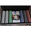 Image 1 : POKER SET IN METAL BRIEFCASE