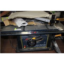 MASTERCRAFT DELUXE BENCH SAW