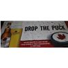 Image 1 : PROMOTIONAL MOLSON CANADIAN "DROP THE PUCK" BANNER