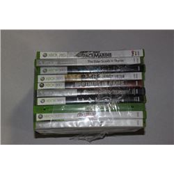 BUNDLE OF 10 XBOX 360 GAMES