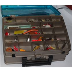 PLANO TACKLE BOX WITH CONTENTS