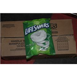 BOX OF LIFE SAVER WINT-O-GREEN LIFE SAVERS