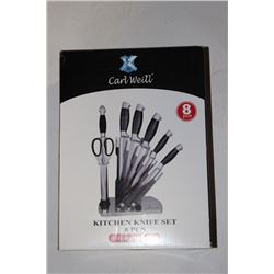 PROFESSIONAL CARL WEILL 8PC KNIFE SET MSRP $199.00