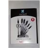 Image 1 : PROFESSIONAL CARL WEILL 8PC KNIFE SET MSRP $199.00