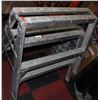Image 1 : ALUMINUM SAW HORSE X 2
