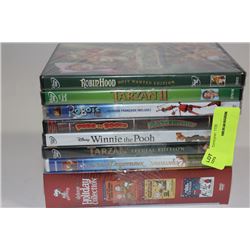 BUNDLE OF 10 DVDS (ALL IN GREAT CONDITION OR NEW)