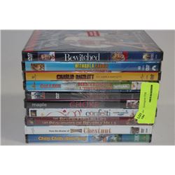 BUNDLE OF 10 DVDS (ALL IN GREAT CONDITION OR NEW)