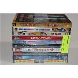 BUNDLE OF 10 DVDS (ALL IN GREAT CONDITION OR NEW)