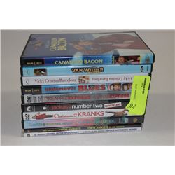 BUNDLE OF 10 DVDS (ALL IN GREAT CONDITION OR NEW)