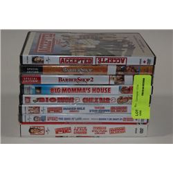 BUNDLE OF 10 DVDS (ALL IN GREAT CONDITION OR NEW)