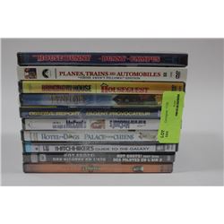 BUNDLE OF 10 DVDS (ALL IN GREAT CONDITION OR NEW)