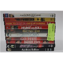 BUNDLE OF 10 DVDS (ALL IN GREAT CONDITION OR NEW)