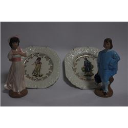 FLAT OF PINKIE & BLUE BOY COLLECTIBLES