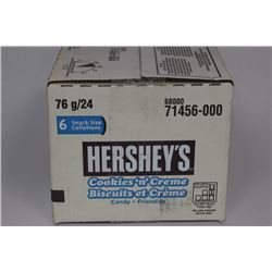 CASE OF HERSHEYS COOKIES & CREME