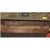 Image 1 : VINTAGE WOOD TOOL BOX