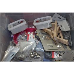 TUB OF HOUSEWARE/KNICK KNACKS