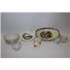 Image 1 : SMALL TRAY OF VINTAGE COLLECTIBLE GLASS ITEMS