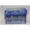 Image 1 : LOT OF 3 BLUE STORAGE UNITS
