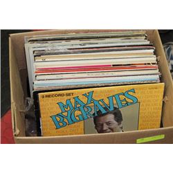BOX OF LP'S