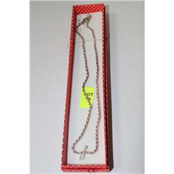 STERLING SILVER 16" NECKLACE