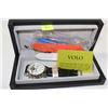 Image 1 : NEW VOLO AMALDI MENS WATCH MSRP $4.450 BANDS $39.00 EACH