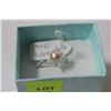Image 1 : FRESH WATER PEARL RING .925% ON CHOICE: SIZE 7