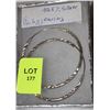 Image 1 : SILVER EARRING .925% 4.6G