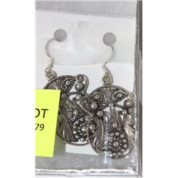 SILVER EARRING .925% 10.4G