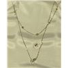 Image 1 : 10K GOLD DIAMOND (0.5CT) NECKLACE