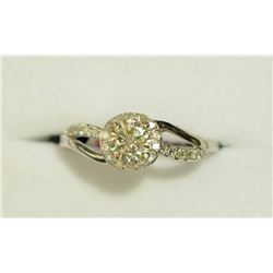 14K GOLD DIAMOND (0.5CT & 0.2CT) RING