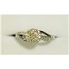 Image 1 : 14K GOLD DIAMOND (0.5CT & 0.2CT) RING
