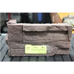 LPD-02:CULTURED STACKED STONE - CORNER X131.25