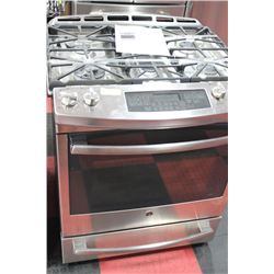 GE STAINLESS STEEL 5 BURNER ELECTRIC STOVE