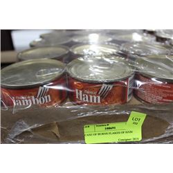 CASE OF BURNS FLAKES OF HAM