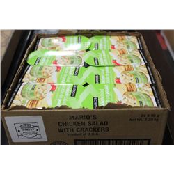 CASE OF MARIOS CHICKEN SALAD 'READY TO EAT' PACKS