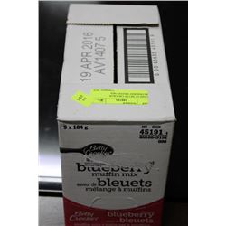 CASE OF BETTY CROCKER BLUEBERRY MUFFIN MIX