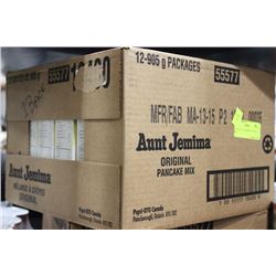 CASE OF AUNT JEMIMA PANCAKE MIX