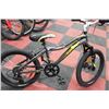Image 1 : KRANKED 6 SPEED KIDS BIKE WITH FRONT SUSPENSION &