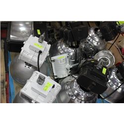 PALLET OF COMMERCIAL LIGHTING AND PROPANE HEATERS