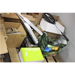 PALLET OF HOUSEHOLD MISC.