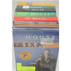 SEASON 1-7 OF HOUSE DVD BOX SETS