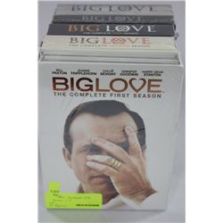 SEASONS 1-5 OF BIG LOVE DVD BOX SETS