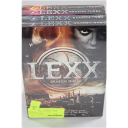 SEASON 1-4 OF LEXX DVD BOX SETS