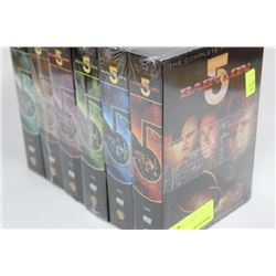 SEASON 1-5 OF BABYLON 5 DVD BOX SETS