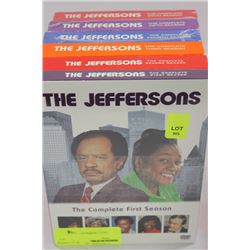 SEASON 1-6 OF THE JEFFERSONS DVD BOX SETS