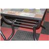 Image 2 : 3 PC METAL AND STONE TOP COFFEE TABLE SET