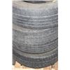 Image 1 : SET OF 4 215/70 R 15 TIRES