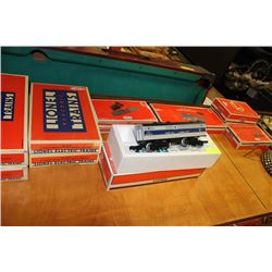 COLLECTION OF LIONEL O SCALE MODEL TRAIN W